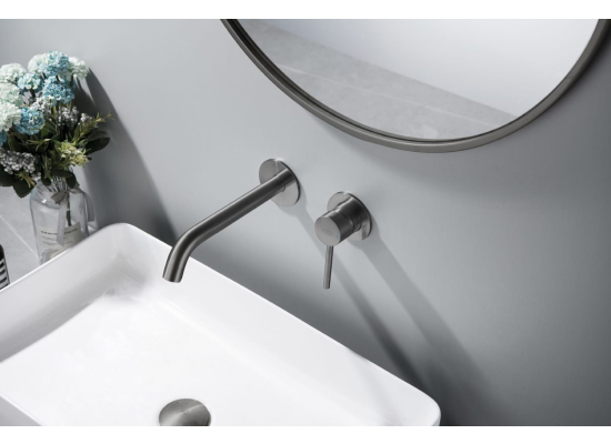 _wysyłka 24H*_ | Bateria umywalkowa podtynkowa BLUE WATER BOSTON BOS-BPU.110GN gun metal (GRAFIT INOX) (BW-5901730617429)