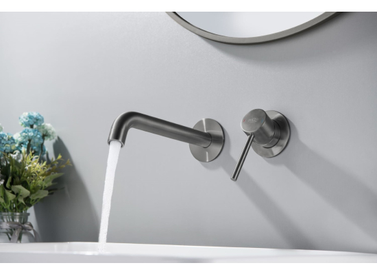 _wysyłka 24H*_ | Bateria umywalkowa podtynkowa BLUE WATER BOSTON BOS-BPU.110GN gun metal (GRAFIT INOX) (BW-5901730617429)