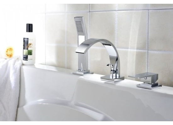 Bateria wannowa 3-otworowa BLUE WATER TORONTO TOR-BWW.080C chrom (BW-5901730612035)