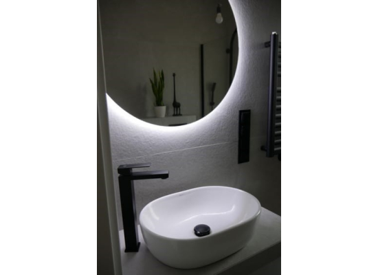 _wysyłka 24H*_ | Bateria umywalkowa wysoka BLUE WATER TORONTO TOR-BUW.050BL czarny mat (BW-5901730615449)