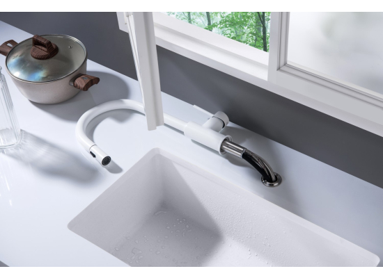 Bateria BLUE WATER PLAZA PLUS WINDOW biały mat | podokienna (BW-5901730617665)