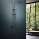 _wysyłka 24H*_ | Zestaw termostatyczny prysznicowy natynkowy BLUE WATER BOSTON BOS-ZKPN.400BL czarny mat (BLACK MAT) (BW-59017306
