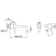 _wysyłka 24H*_ | Bateria umywalkowa podtynkowa BLUE WATER DENVER DEN-BPU.110C chrom (BW-5901730611496)