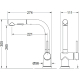 _wysyłka 24H*_ | Bateria BLUE WATER MAGOT PLUS WINDOW gun metal (GRAFIT INOX) | podokienna (BW-5901730618099)