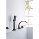_wysyłka 24H*_ | Bateria wannowa 3-otworowa BLUE WATER TORONTO TOR-BWW.080BL czarny mat (BW-5901730615463)