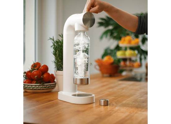 Saturatory do wody gazowanej BRITA SodaOne WHITE | 1 cylinder CO2 i 1 butelka (1049250)
