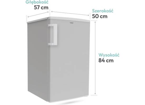 _wysyłka 24H*_ | Lodówka CANDY COT1S45ESH srebrny | 84cm