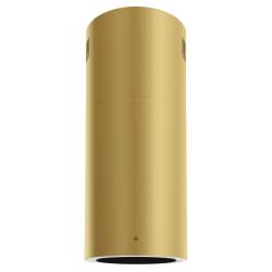 _RABAT_ | Okap wyspowy CIARKO DESIGN TUBUS W 38 OUT-W gold (bez silnika) (CDW3801OZ)