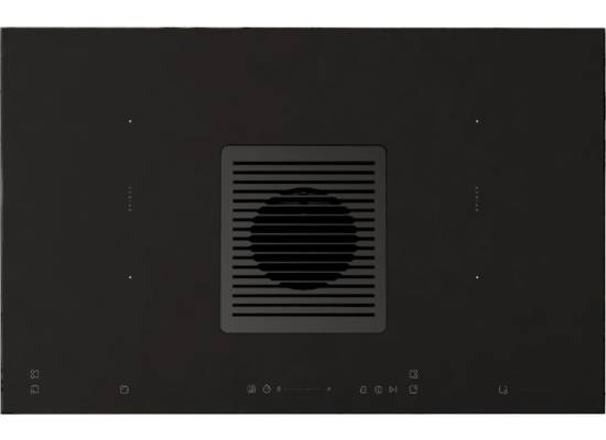 _RABAT_ | Płyta indukcyjna z okapem CIARKO DESIGN WIZARD ONE black | 83 cm | 655 m3/h (CDB8301C)