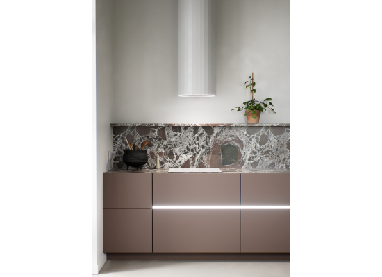 _RABAT_ | Okap przyścienny CIARKO DESIGN ROTO 38 gun metal | 670 m3/h (CDP3803GM)