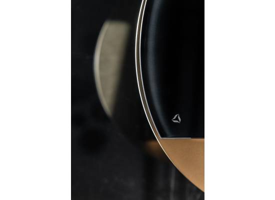 _RABAT_ | Okap przyścienny CIARKO DESIGN ECLIPSE 60 white + gold | 735 m3/h (CDP6001BZ)