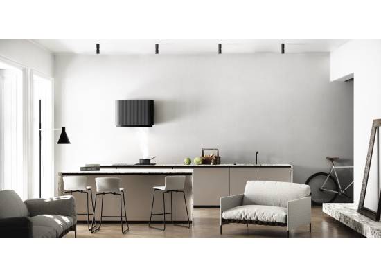 _RABAT_ | _wysyłka 48H*_ | Okap przyścienny CIARKO DESIGN MONO 80 black/black | 730 m3/h (CDP8001BB)