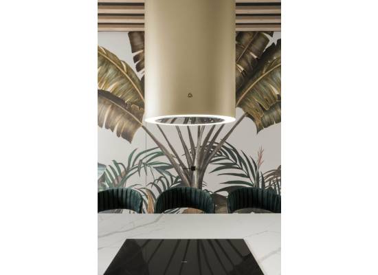 _RABAT_ | Okap wyspowy CIARKO DESIGN TUBUS W 38 OUT-W white (bez silnika) (CDW3801OB)