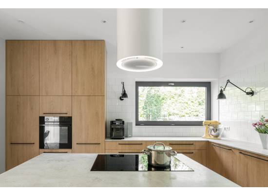 _RABAT_ | Okap wyspowy CIARKO DESIGN TUBUS W 38 OUT-W white (bez silnika) (CDW3801OB)