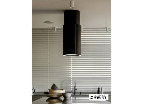 _RABAT_ | Okap wyspowy CIARKO DESIGN MONOGRAM W 38 green | 670 m3/h (CDW3802G)