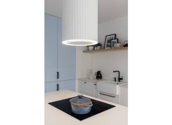 _RABAT_ | _wysyłka 48H*_ | Okap wyspowy CIARKO DESIGN MONOGRAM W 38 black | 670 m3/h (CDW3802C)