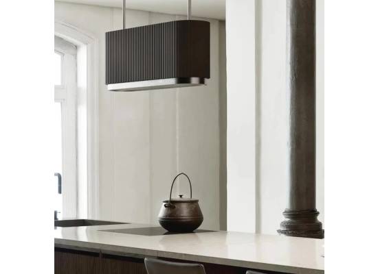 _RABAT_ | Okap wyspowy CIARKO DESIGN MONO W 90 white | 550 m3/h (CDW9001W)