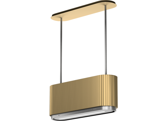 _RABAT_ | Okap wyspowy CIARKO DESIGN MONO W 90 gold | 550 m3/h (CDW9001G)