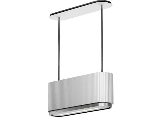 _RABAT_ | Okap wyspowy CIARKO DESIGN MONO W 90 white | 550 m3/h (CDW9001W)