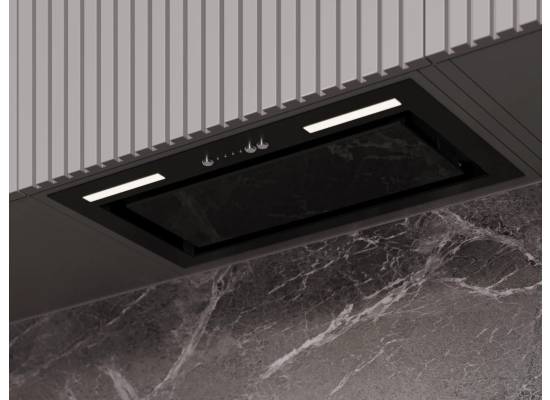 _RABAT_ | _wysyłka 48H*_ | Okap do zabudowy CIARKO DESIGN LUNO 52 black | 615 m3/h (CDZ5201C)