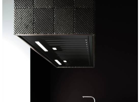 _RABAT_ | Okap do zabudowy CIARKO DESIGN MINIMAL 7 black 90 | 670 m3/h (CDZ907C)