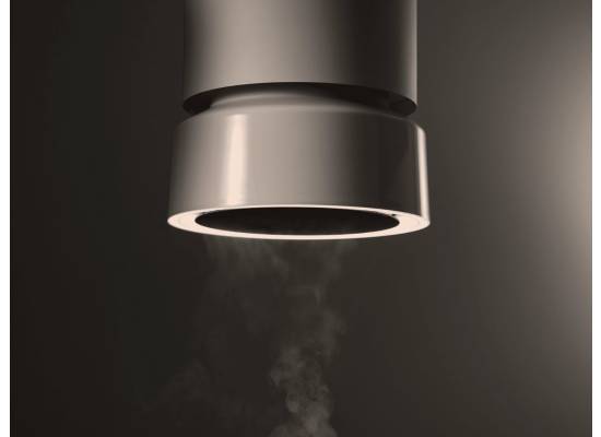 _RABAT_ | Okap przyścienny CIARKO DESIGN FLUO 38 white satin/gloss | 640 m3/h (CDP3805BSG)