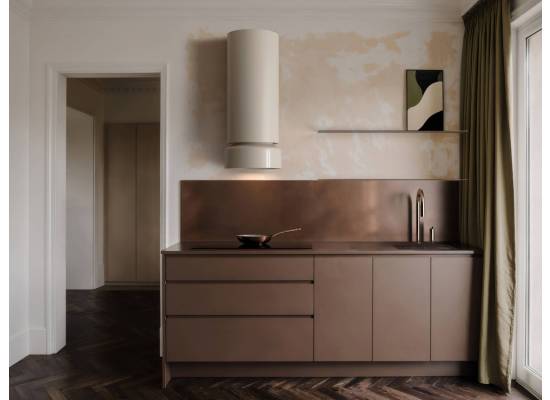 _RABAT_ | Okap przyścienny CIARKO DESIGN FLUO 38 white satin/gloss | 640 m3/h (CDP3805BSG)