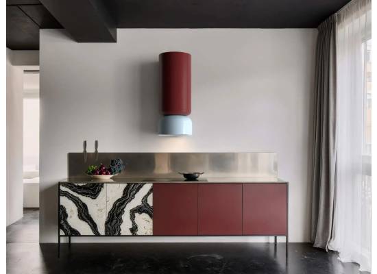 _RABAT_ | Okap przyścienny CIARKO DESIGN ICON 38 cashmere | 630 m3/h (CDP3804E)
