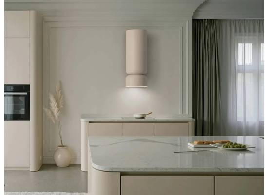 _RABAT_ | Okap przyścienny CIARKO DESIGN ICON 38 cashmere | 630 m3/h (CDP3804E)