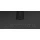 _RABAT_ | Płyta indukcyjna z okapem CIARKO DESIGN WIZARD SLIM 72 black matte | czarny mat | 72cm | 550 m3/h (CDB7201M)