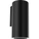 _RABAT_ | _wysyłka 48H*_ | Okap przyścienny CIARKO DESIGN TUBUS 38 black | 670 m3/h (CDP3801C)