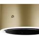 _RABAT_ | Okap wyspowy CIARKO DESIGN TUBUS W 38 gold steel | 670 m3/h (CDW3801GS)