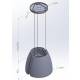 _RABAT_ | Okap wyspowy CIARKO DESIGN MISS W 50 white | 475 m3/h (CDW5001B)