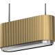 _RABAT_ | Okap wyspowy CIARKO DESIGN MONO W 90 gold | 550 m3/h (CDW9001G)
