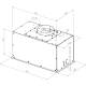 _RABAT_ | _wysyłka 48H*_ | Okap do zabudowy CIARKO DESIGN LUNO 52 white | 615 m3/h (CDZ5201B)