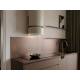 _RABAT_ | Okap przyścienny CIARKO DESIGN FLUO 38 white satin/gloss | 640 m3/h (CDP3805BSG)