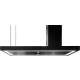_RABAT_ | Okap wyspowy CIARKO DESIGN MINIMAL 2 black 180 (bez haczyków) | 675 m3/h (CDW1802C)