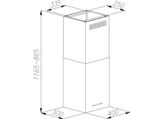 Okap CIARKO KRW INOX