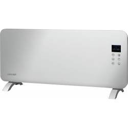 Konwektor elektryczny CONCEPT szkło hart. LED pilot 1000/2000W biały KS4000