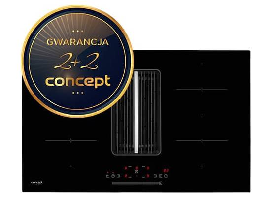 Płyta indukcyjna z okapem CONCEPT IDV6083bc
