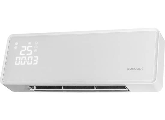 Grzejnik ceramiczny ścienny CONCEPT biały QH4000 | 2000 W