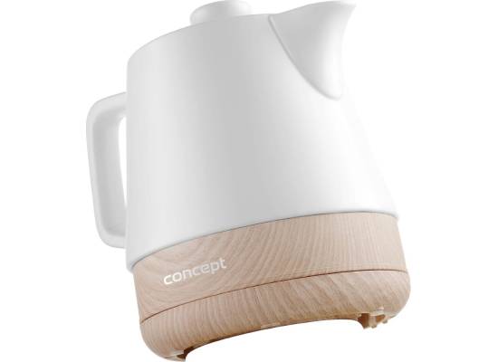 Czajnik elektryczny CONCEPT ceramiczny 1,0 l, biały RK0060 Czajnik elektryczny CONCEPT ceramiczny 1,0 l, biały RK0060