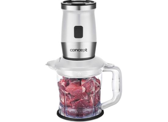 Smoothie maker + chopper + młynek CONCEPT SM3391 | 700 W biały butelki 2 x 570 ml + 400 ml