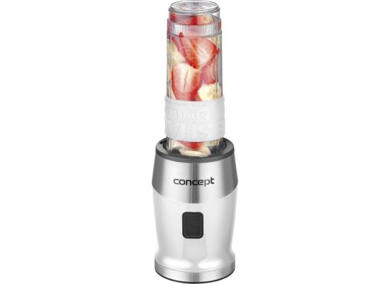 Smoothie maker + chopper + młynek CONCEPT SM3391 | 700 W biały butelki 2 x 570 ml + 400 ml