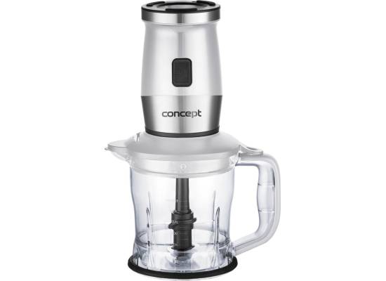 Smoothie maker + chopper + młynek CONCEPT SM3391 | 700 W biały butelki 2 x 570 ml + 400 ml