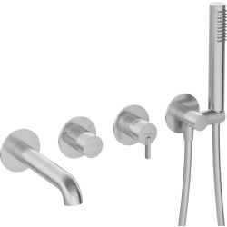 DEANTE BQS_F18P Bateria wannowa 4-otworowa podtynkowa