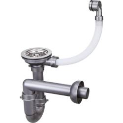 DEANTE ZXY_9949 Syfon do zlewozmywaka granitowego 1-komorowego - Space-Saver
