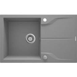 Zlew DEANTE Andante Flush ZQN S11F szary metalik