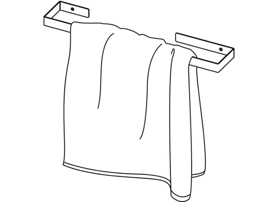 DEANTE ADM_A621 Wieszak ścienny na ręcznik - 60 cm