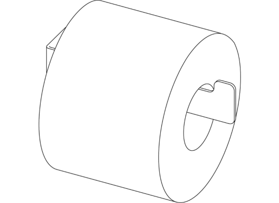 DEANTE ADM_N211 Uchwyt na papier toaletowy ścienny